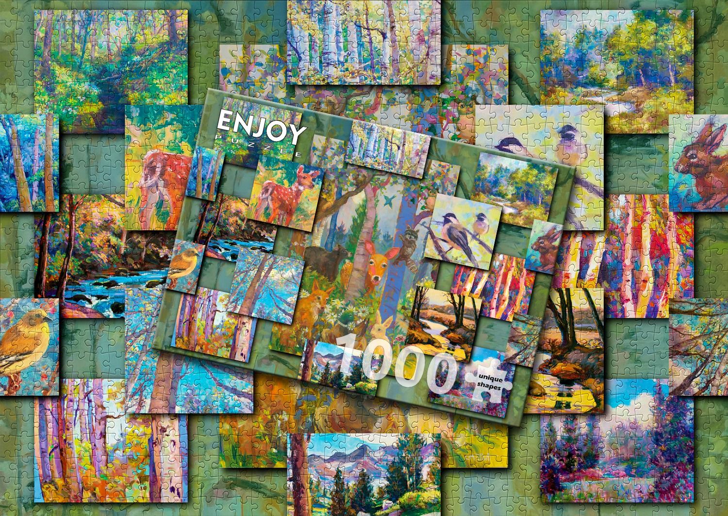 5949194020317-puzzle-enjoy---1000pces---woodland-collage
