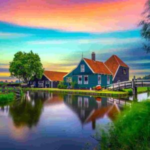 2000004005382-puzzle-enjoy---1000pces---farm-house-in-the-netherlands