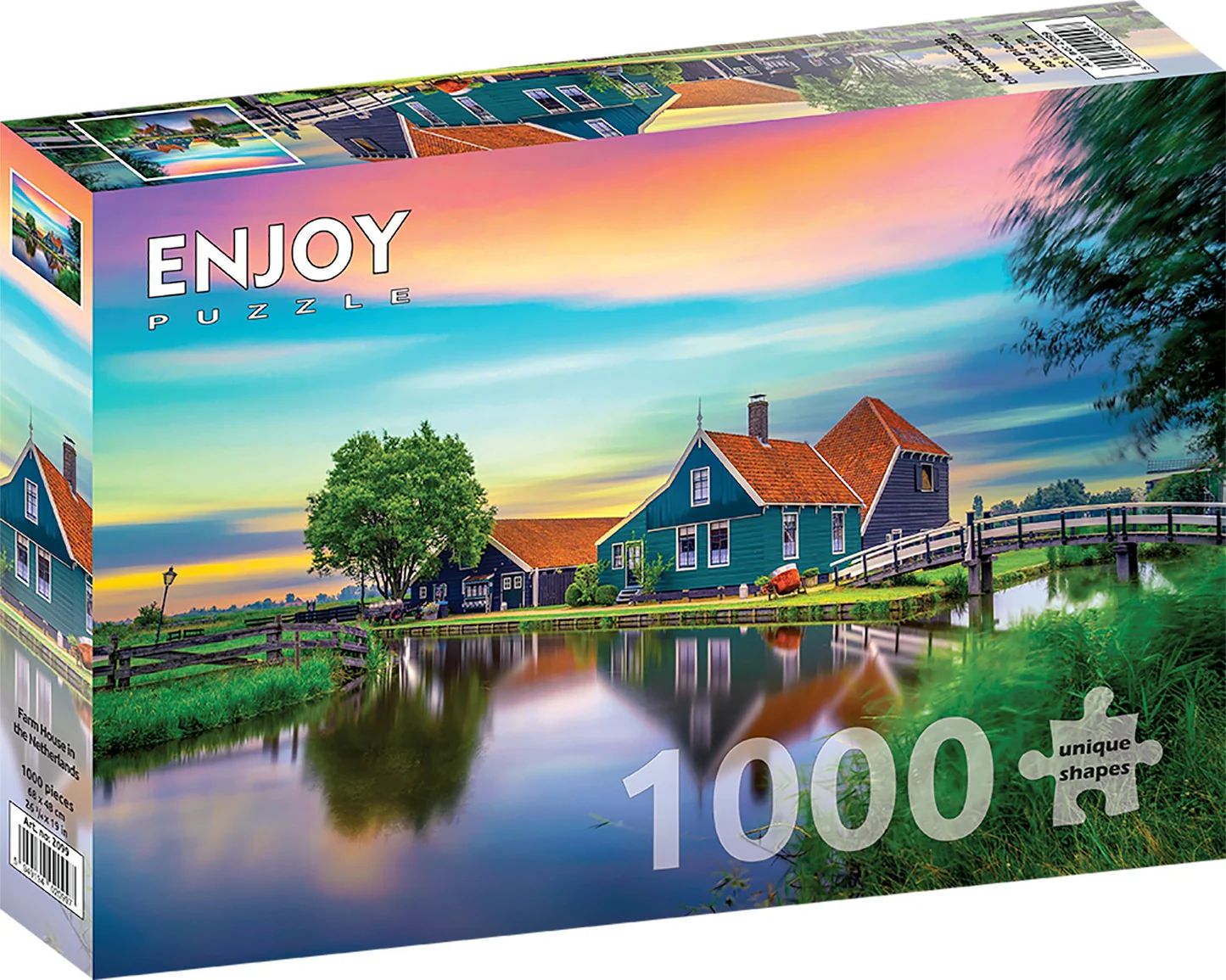 2000004005382-puzzle-enjoy---1000pces---farm-house-in-the-netherlands
