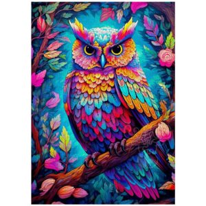 2000004005382-puzzle-enjoy---1000pces---dazzling-owl