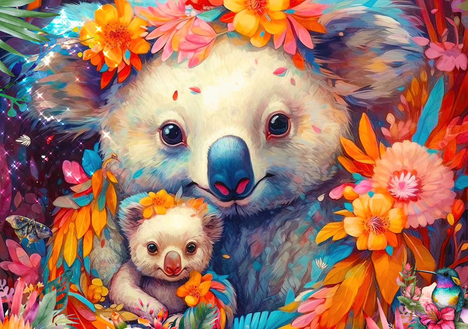 5949194021796-puzzle-enjoy---1000pces---koala-kuddles