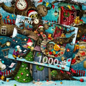 5949194019557-puzzle-enjoy---1000pces---fairy-tale-chrismas