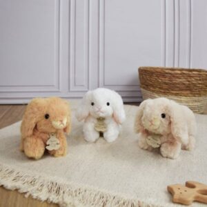 3700349330000-peluche---petit-lapin-blanc-marron-ou-beige-17cm
