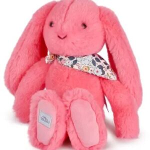 3700335245936-peluche----lapin-fleurette-corail-25cm