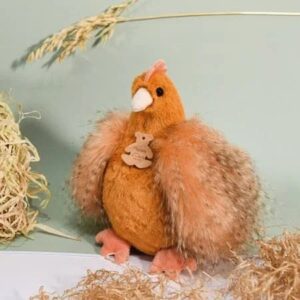 3700349331618-peluche---les-poulettes---orange