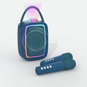 3701613301603-enceinte--karaoke-lumineuse---singy-party-bleu