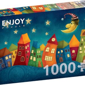 5949194019526-puzzle-enjoy---1000pces---fantasy-colorful-houses