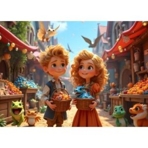 3663384911378-puzzle-bluebird---300pces---le-marche-aux-petits-dragons