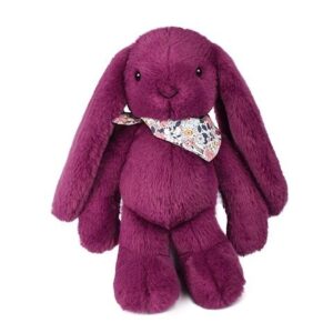 3700335247053-peluche----lapin-fleurette-prune-35cm